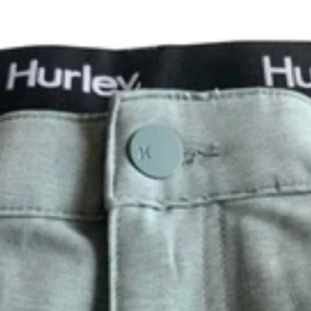 Hurley Shorts Men’s Green Size 36 Hybrid Spacedye Walk Golf Outdoor Stretch - Picture 5 of 10